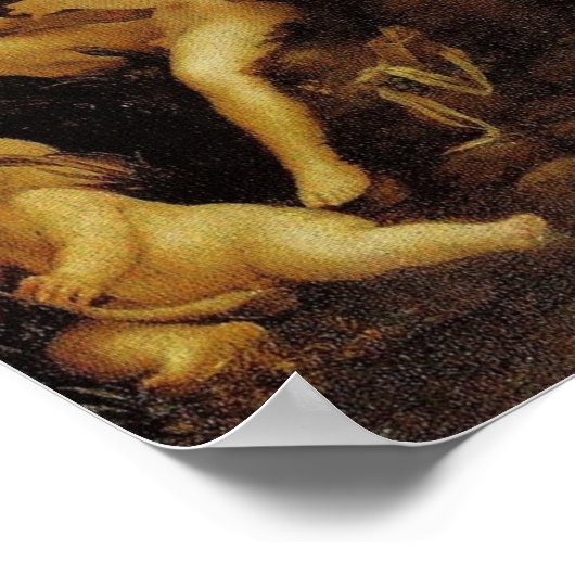 カラヴァッジョ – レダウィズザスワン ポスター (角)