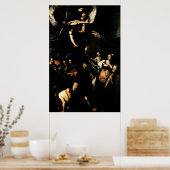 カラヴァッジョ:七つの慈悲の業 ポスター (キッチン)