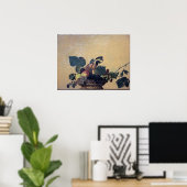 カラヴァッジョ – 果物のバスケット – キャンバス上の油 ポスター (ホームオフィス)