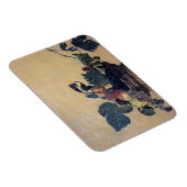 カラヴァッジョ – 果物のバスケット – キャンバス上の油 マグネット (右側)