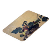 カラヴァッジョ – 果物のバスケット – キャンバス上の油 マグネット (左側)