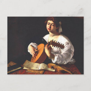 カラヴァッジョ – The Lute Player ポストカード
