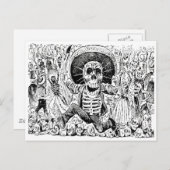 カラヴェラオアクアニーニャバイホセ・グアダルーペポサダ1903 ポストカード (正面/裏面)