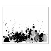 カラーおもしろいスプラッシュI +あなたの背景。&アイディア ラバースタンプ (インプリント)