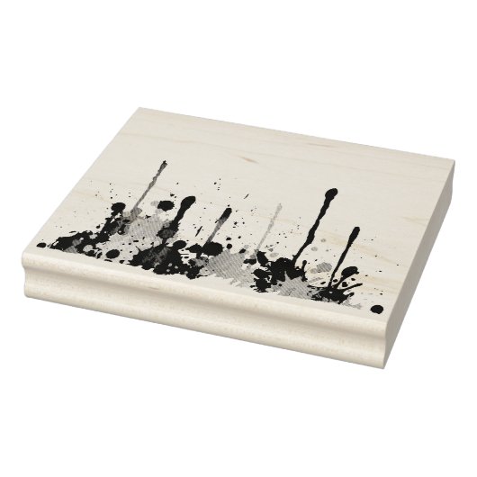 カラーおもしろいスプラッシュII +バックグランス。&アイディア ラバースタンプ (スタンプ)