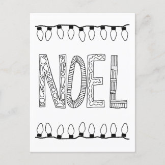 カラーおもしろい用NOELはがき ポストカード