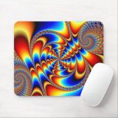 カラーおもしろい – フラクタル マウスパッド (マウス)