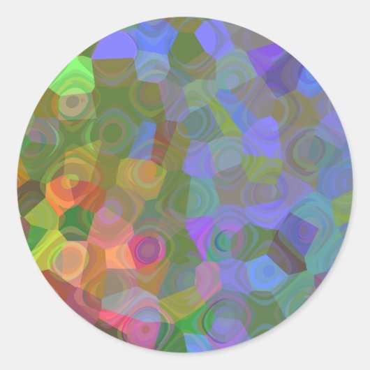 カラーお祝い ラウンドシール (正面)
