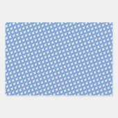 カラーかわいらしミックスF-16ファイタージェットパターン ラッピングペーパーシート (正面2)