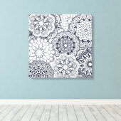 カラーかわいらしミー – キャンバスプリント（光沢） キャンバスプリント (インサイチュ (ウッドフロア))