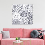 カラーかわいらしミー – キャンバスプリント（光沢） キャンバスプリント (インサイチュ (リビング))