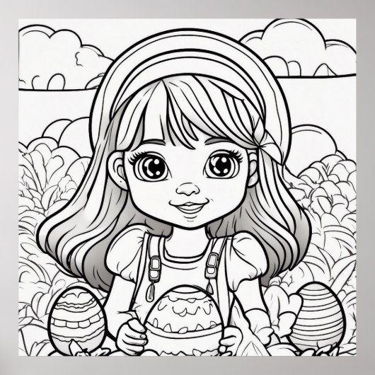 カラーかわいらしミー:-) ポスター (正面)