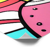 カラーかわいらしミー：-) ポスター (角)