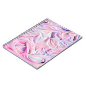 カラーつや消し旋回 ノートブック (左側)