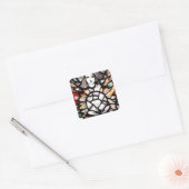 カラーでの瞑想 スクエアシール (封筒)