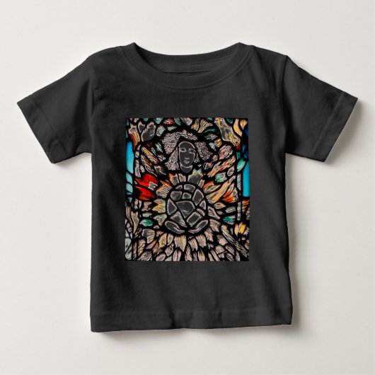 カラーでの瞑想 ベビーTシャツ (正面)