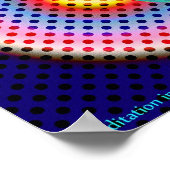 カラーでの瞑想 ポスター (角)