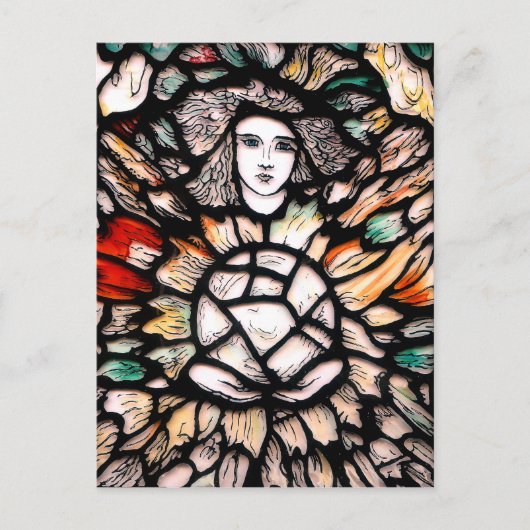 カラーでの瞑想 ポストカード (正面)