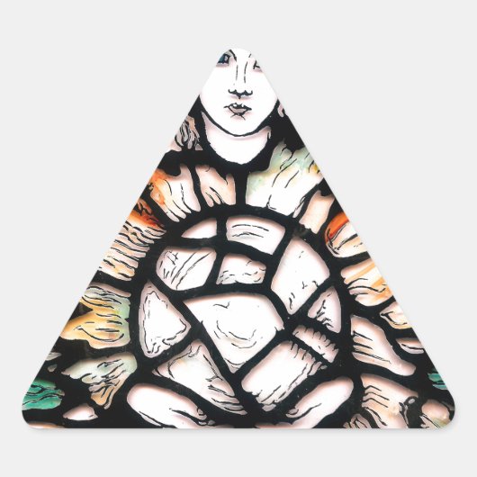 カラーでの瞑想 三角形シール (正面)