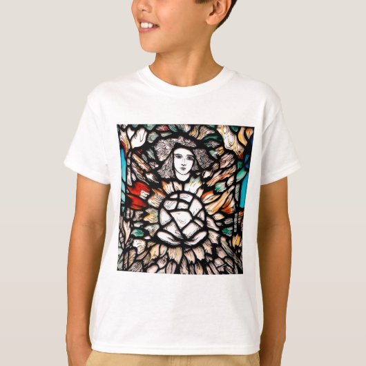 カラーでの瞑想 Tシャツ (正面)