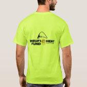 カラーで利用可能な保険ファンドトラックジャケット Tシャツ (裏面)