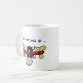 カラーで採用与えID コーヒーマグカップ (正面左)