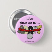 カラーで採用与えID 缶バッジ (正面&裏面)