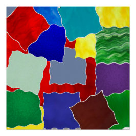 カラーとスウォッチ ポスター