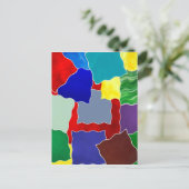 カラーとスウォッチ ポストカード (スタンド正面)