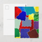 カラーとスウォッチ ポストカード (正面/裏面)