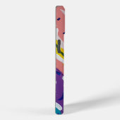 カラーとフローの抽象芸術絵画の Case-Mate iPhoneケース (裏面 / 右)