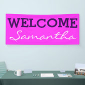 カラーと単語のみ+アイディア 横断幕 (トレードショー)