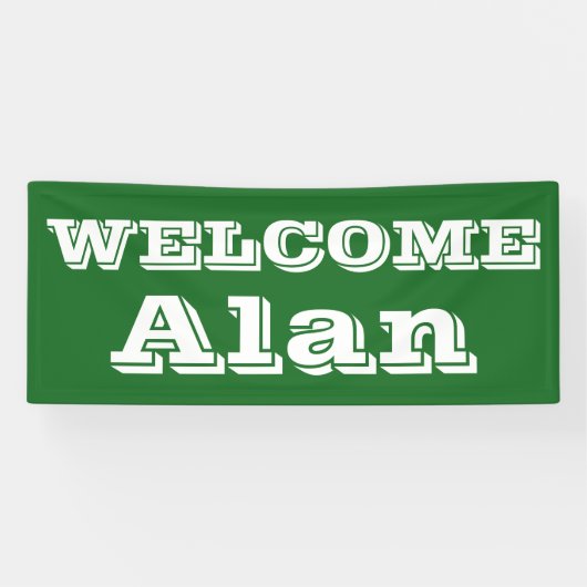 カラーと単語のみ+アイディア 横断幕 (横)