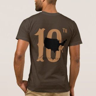 カラーと州 Tシャツ