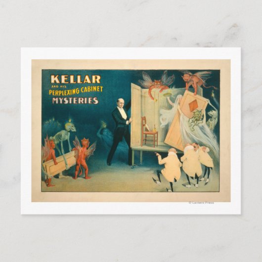 カラーと彼の戸惑う内閣の謎マジイ ポストカード (正面)