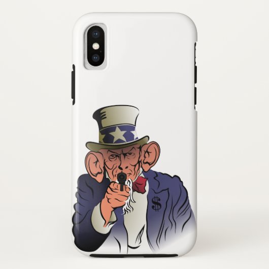 カラーのおじさんサム Case-Mate iPhoneケース (裏面)