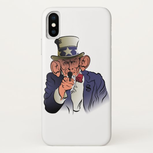 カラーのおじさんサム Case-Mate iPhoneケース (裏面)