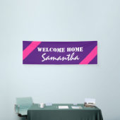 カラーのみピンク&ワード+アイディア 横断幕 (トレードショー)