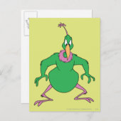 カラーのインスタントマルティアン ポストカード (正面/裏面)