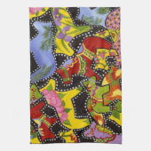 カラーのキッチン違うタオルの馬 キッチンタオル (縦)