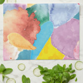 カラーのクラッシュ2 キッチンタオル (折り畳み)