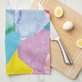 カラーのクラッシュ2 キッチンタオル (四つ折り)