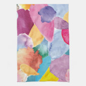 カラーのクラッシュ2 キッチンタオル (縦)