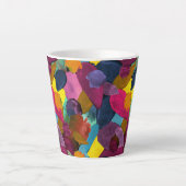 カラーのクラッシュ3 カフェラテマグ (正面)