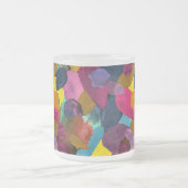カラーのクラッシュ3 フロストグラスマグカップ (中央)
