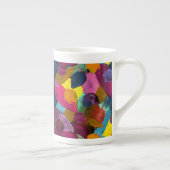 カラーのクラッシュ3 ボーンチャイナマグカップ (右)