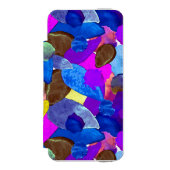 カラーのクラッシュ4 INCIPIO iPhoneウォレットケース (フォリオ 正面)