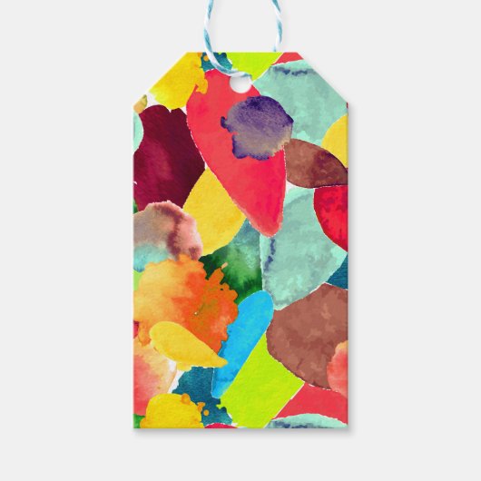 カラーのクラッシュ5 ギフトタグ (正面)