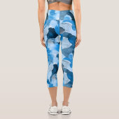 カラーのクラッシュ6 カプリレギンス (裏面)