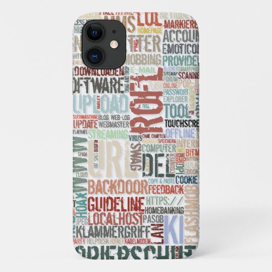 カラーのコンピューター辞典 Case-Mate iPhoneケース (裏面)